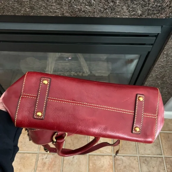Dooney & Bourke Cherry Red Shoulder Bag - Picture 8 of 8